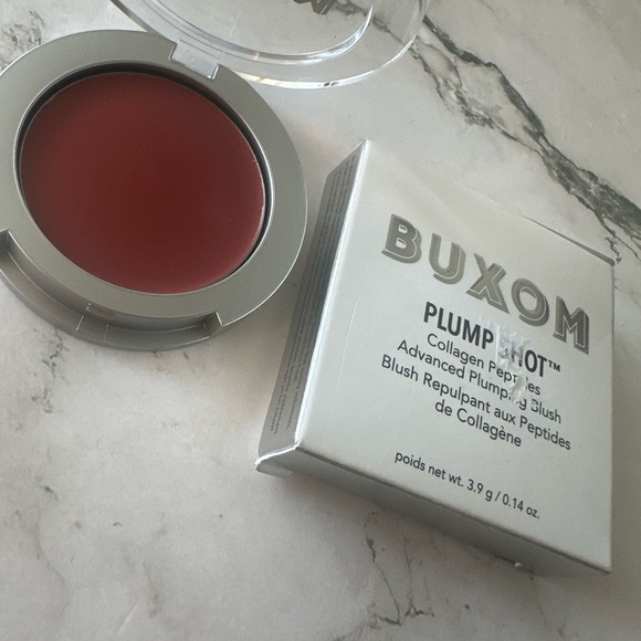 Buxom Plump Shot Collagen Peptide Cream Blush in Cheeky Dolly - Picture 1 of 3
